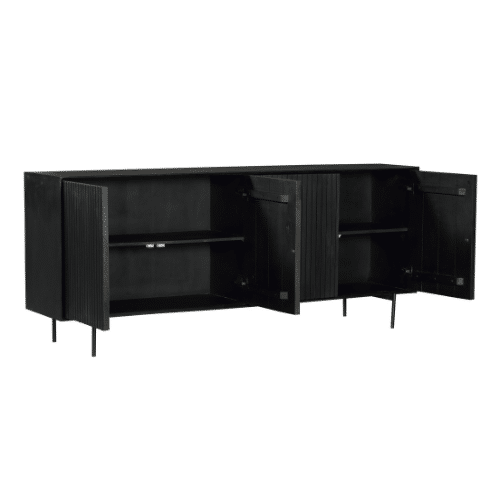 Starfurn Dressoir Madison Black 210 Cm