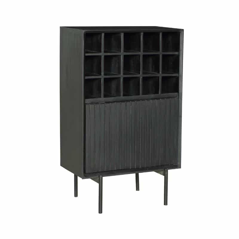 Starfurn Wijnkast Madison Black 55 Cm