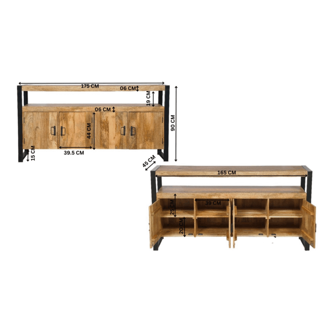Starfurn Dressoir Boaz 175 Cm