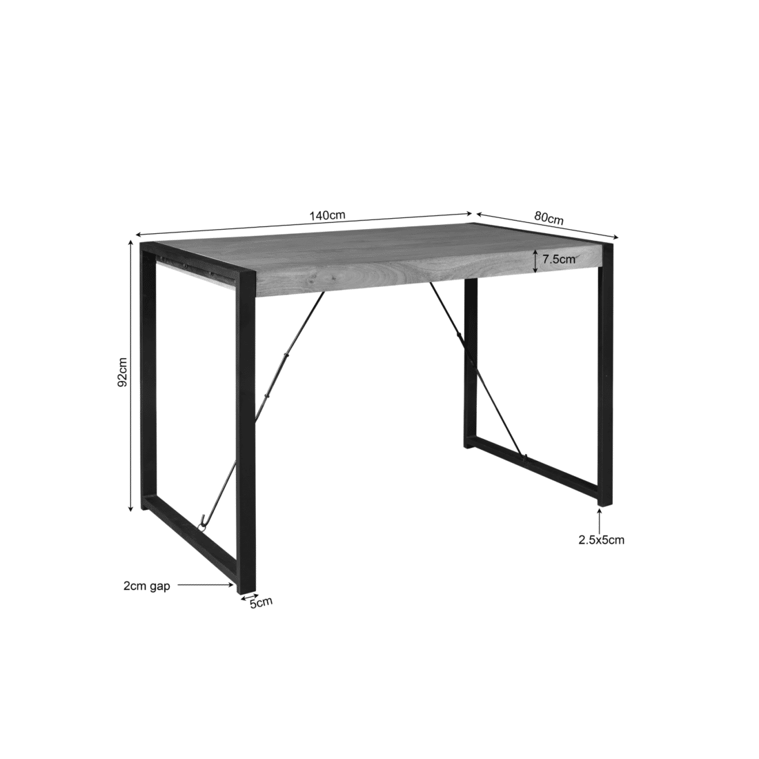 Starfurn Bartafel Boaz 140 Cm