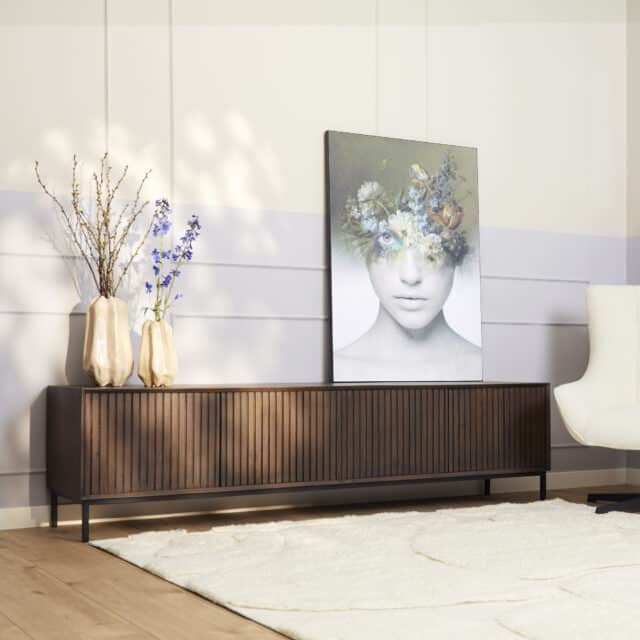 Starfurn Tv Meubel Madison Walnut 210 Cm