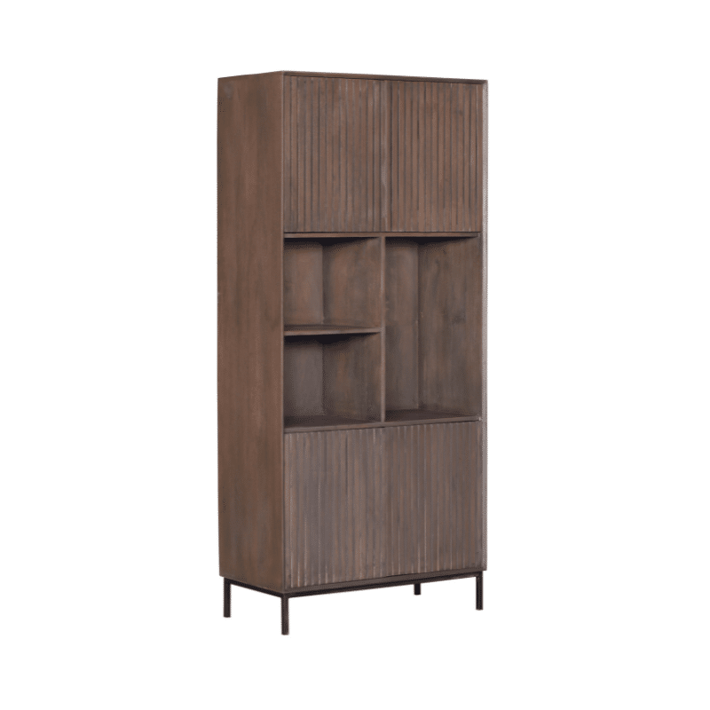 Starfurn Vakkenkast Madison Walnut 90 Cm