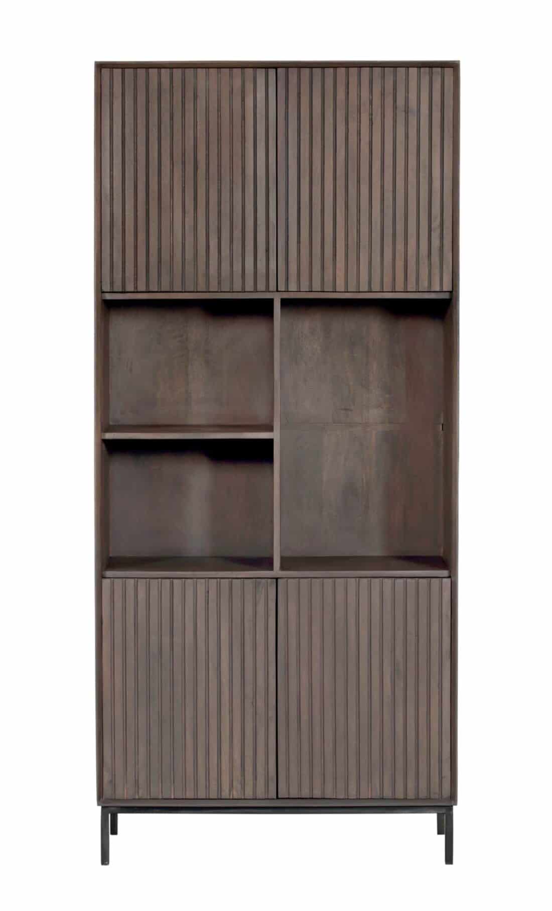 Starfurn Vakkenkast Madison Walnut 90 Cm