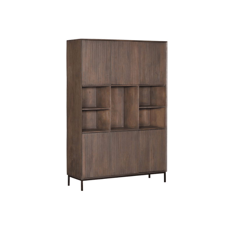 Starfurn Vakkenkast Madison Xl Walnut 135 Cm