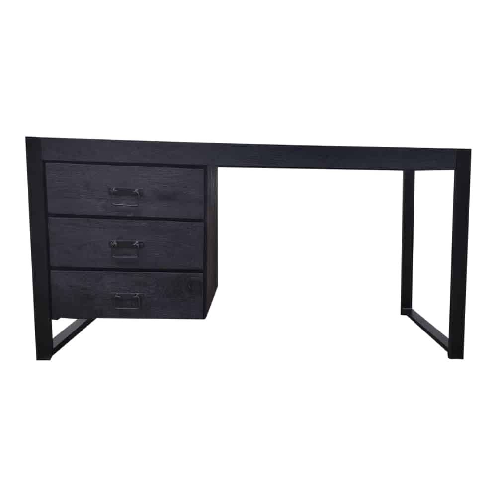 Starfurn Bureau Boaz Black 145 Cm