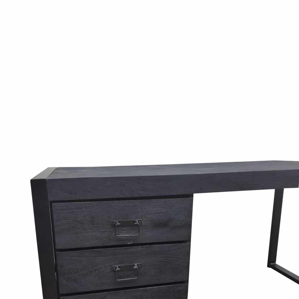 Starfurn Bureau Boaz Black 145 Cm