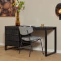 Starfurn Bureau Boaz Black | 145 cm