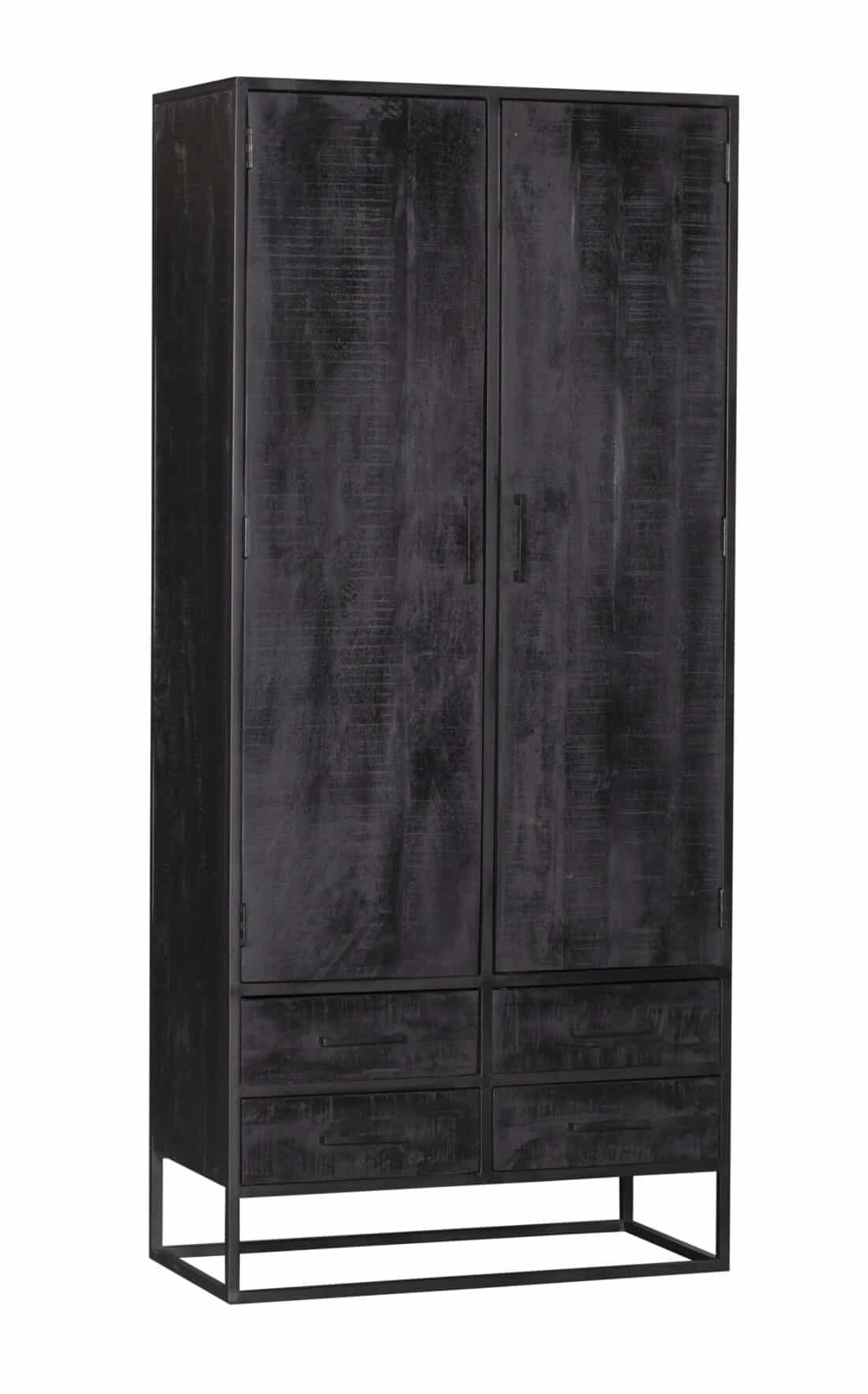 Starfurn Kabinet Denver Black 90 Cm