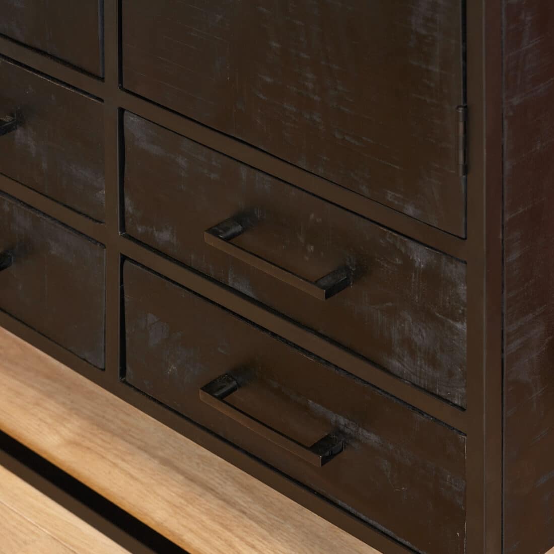 Starfurn Kabinet Denver Black 90 Cm
