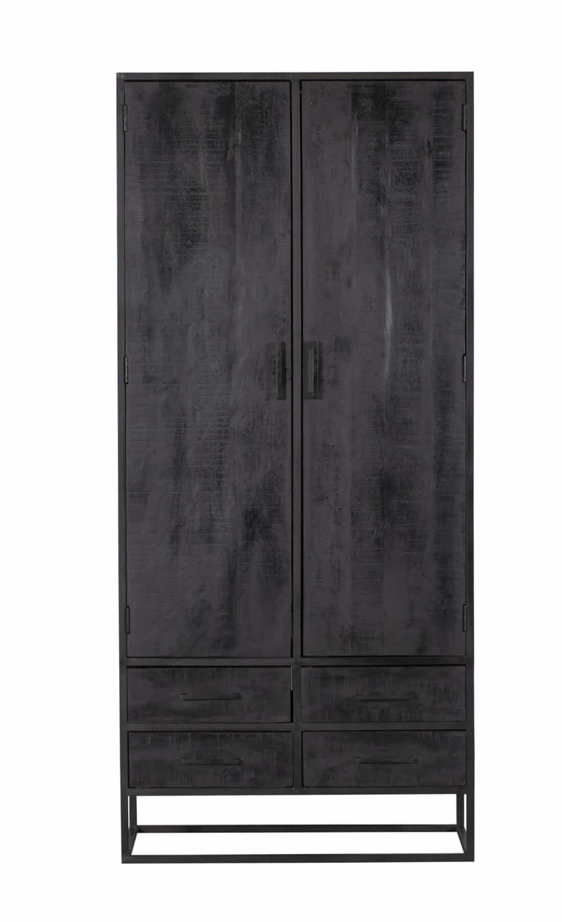 Starfurn Kabinet Denver Black 90 Cm