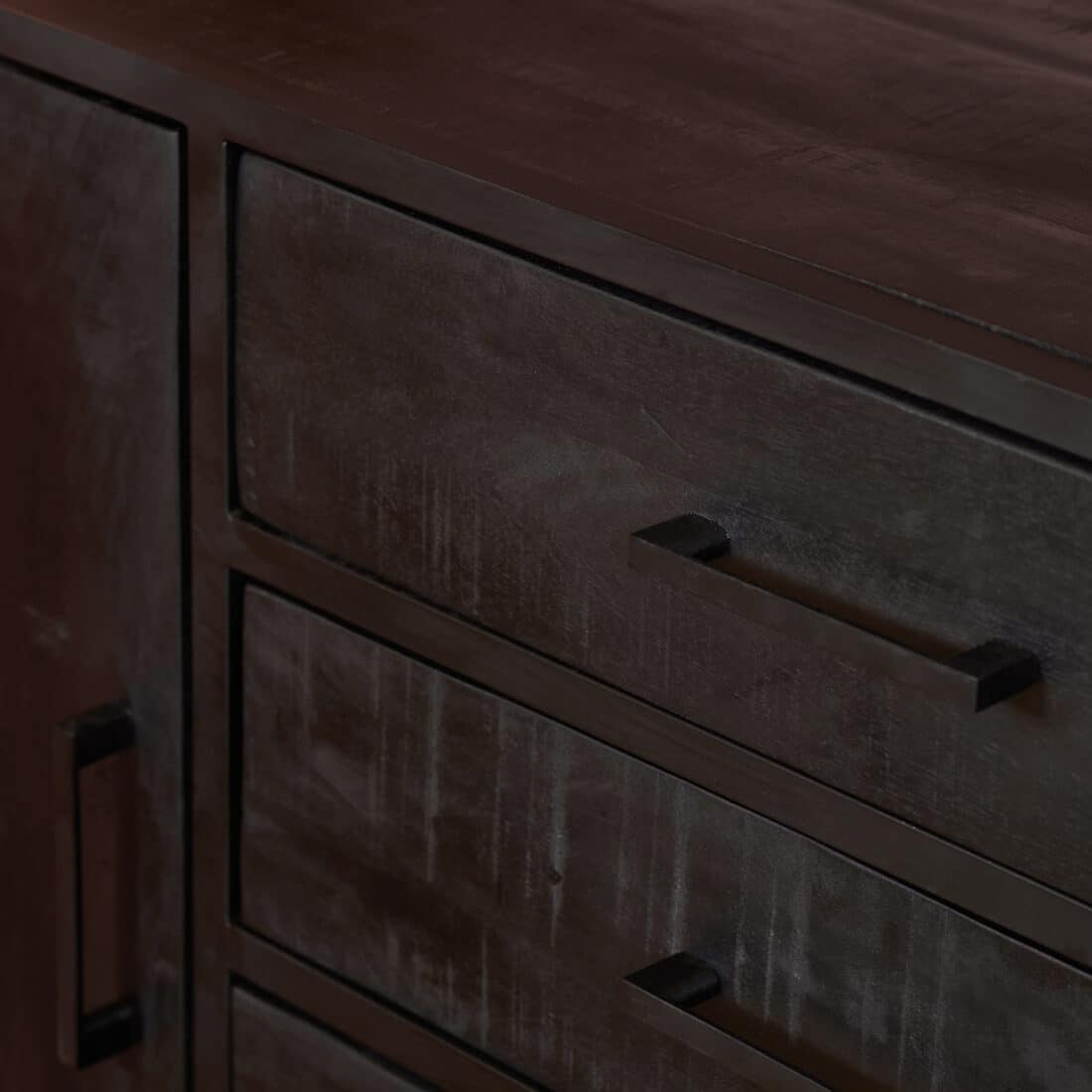 Starfurn Dressoir Denver Black 165 Cm