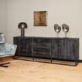 Starfurn Dressoir Denver Black | 210 cm