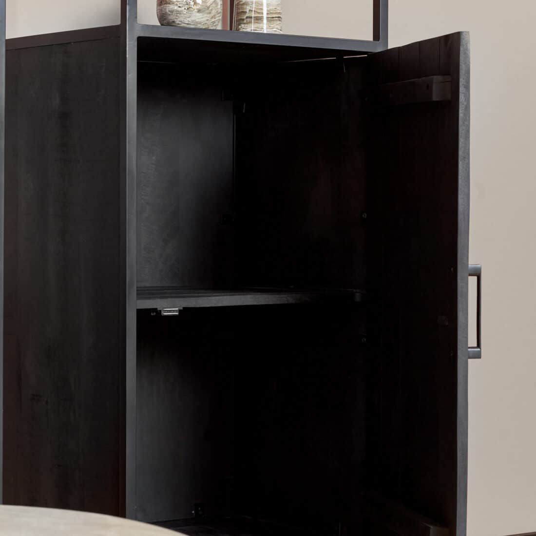 Starfurn Boekenkast Denver Black 55 Cm Deur