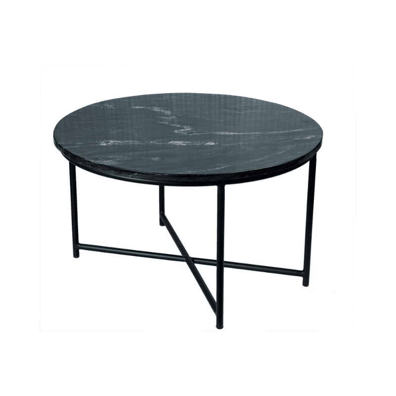 Starfurn Salontafel Mex Black Marble 75 Cm