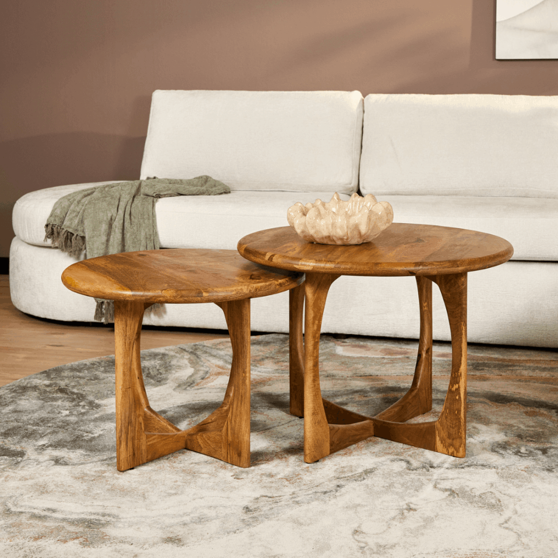 Starfurn Salontafel Milou Naturel 60 Cm