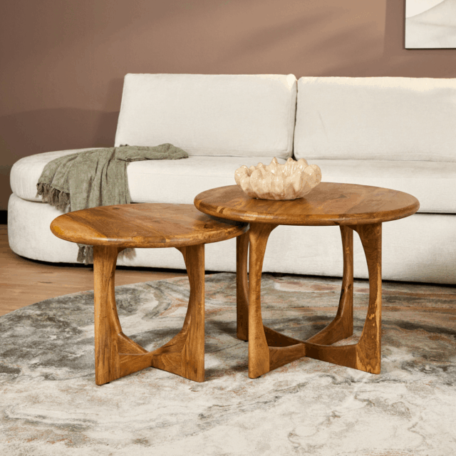 Starfurn Salontafel Milou Naturel 60 Cm