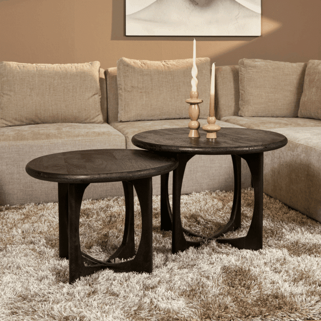 Starfurn Salontafel Milou Zwart 70 Cm
