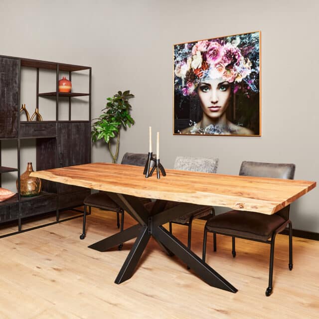 Starfurn Boomstamtafel Live Edge 200 Cm