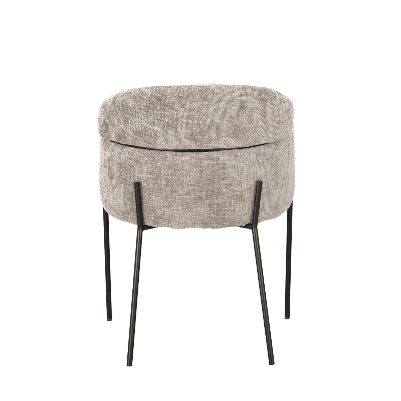 Starfurn Eetkamerstoel Otis Beige Met Armleuning