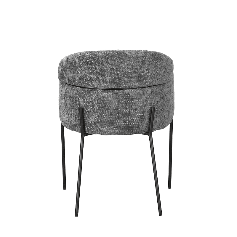 Starfurn Eetkamerstoel Otis Grey Met Armleuning