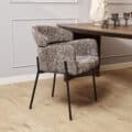 Starfurn Eetkamerstoel Otis | Grey | Met armleuning