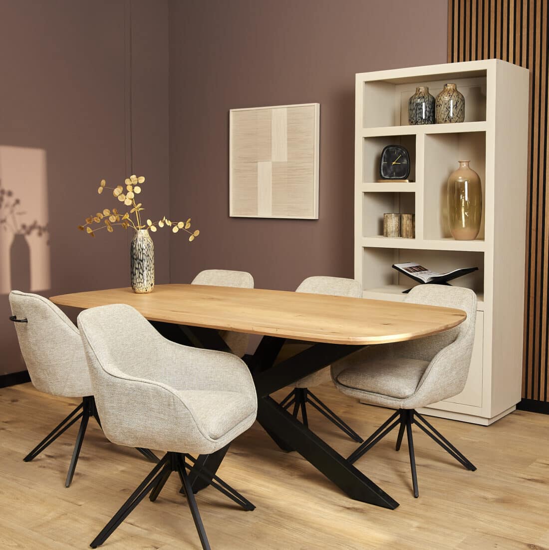 Starfurn Eetkamerstoel Jens Beige