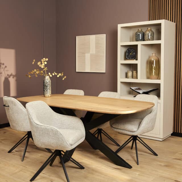 Starfurn Eetkamerstoel Jens Beige