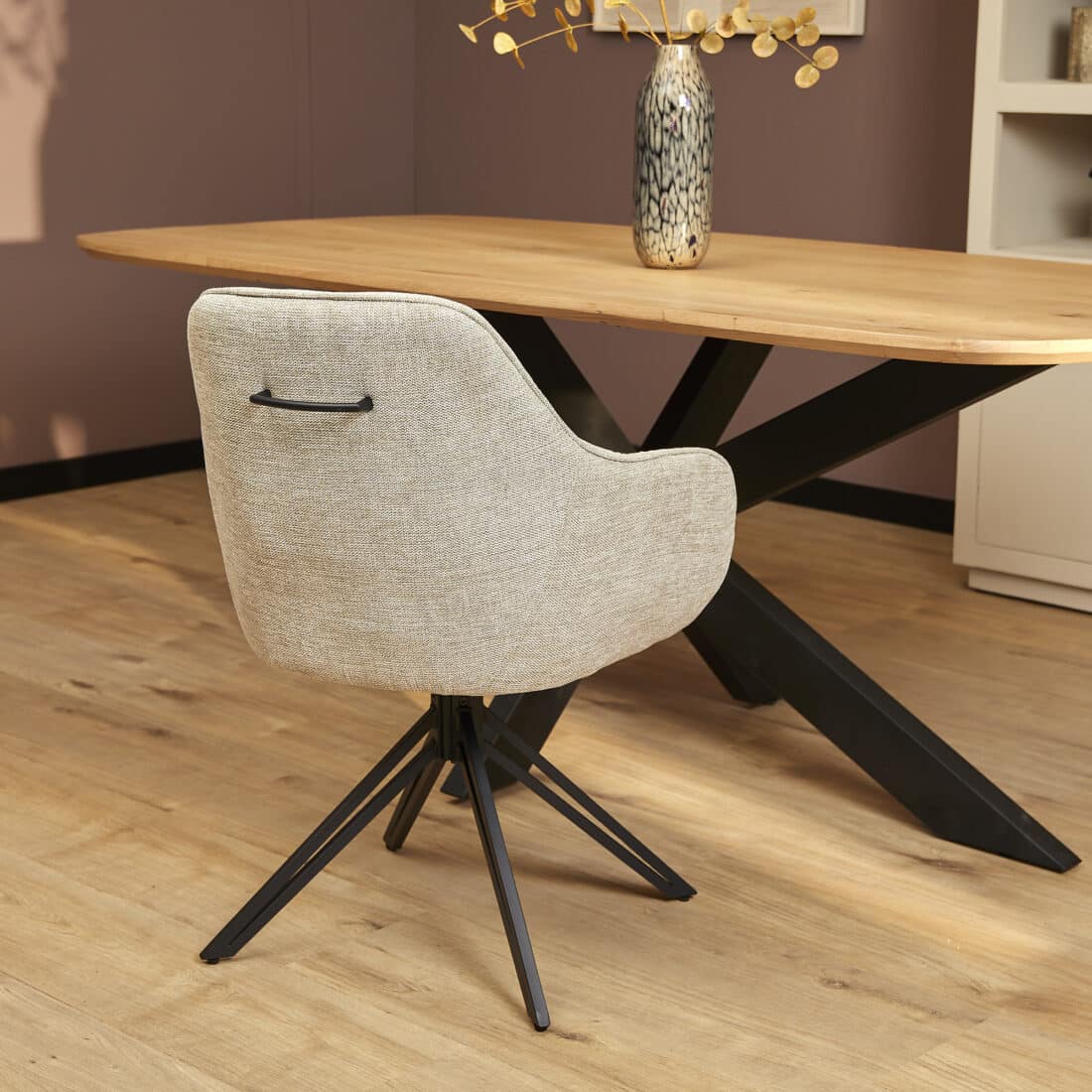 Starfurn Eetkamerstoel Jens Beige
