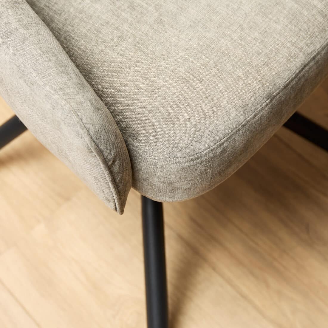 Starfurn Eetkamerstoel Hanna Ash Grey Met Armleuning