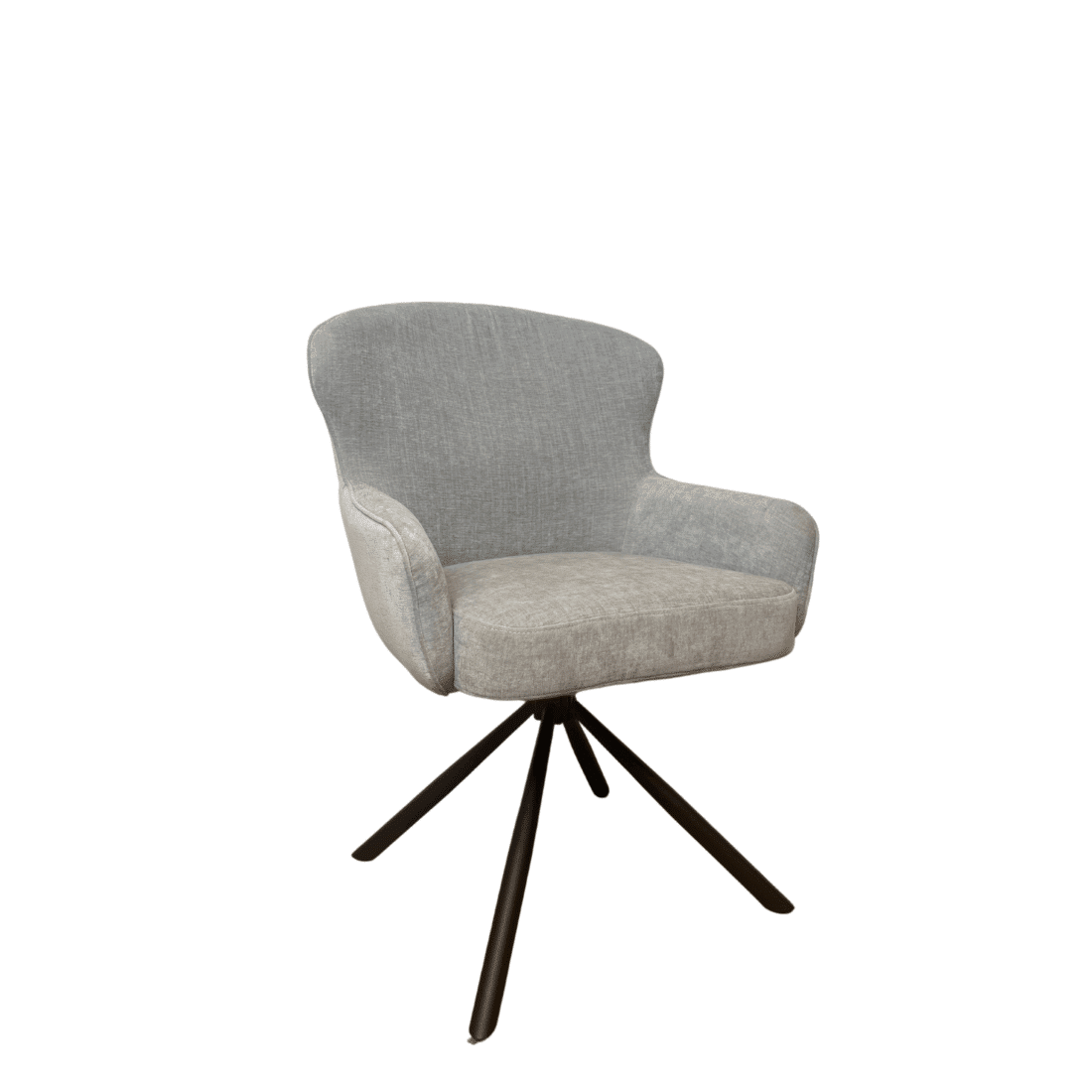 Starfurn Eetkamerstoel Hanna Ash Grey Met Armleuning