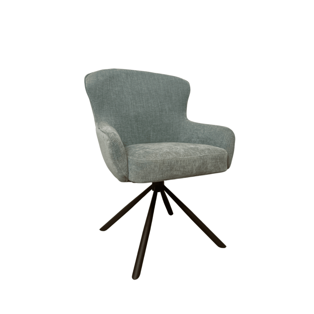 Starfurn Eetkamerstoel Hanna Water Green Met Armleuning