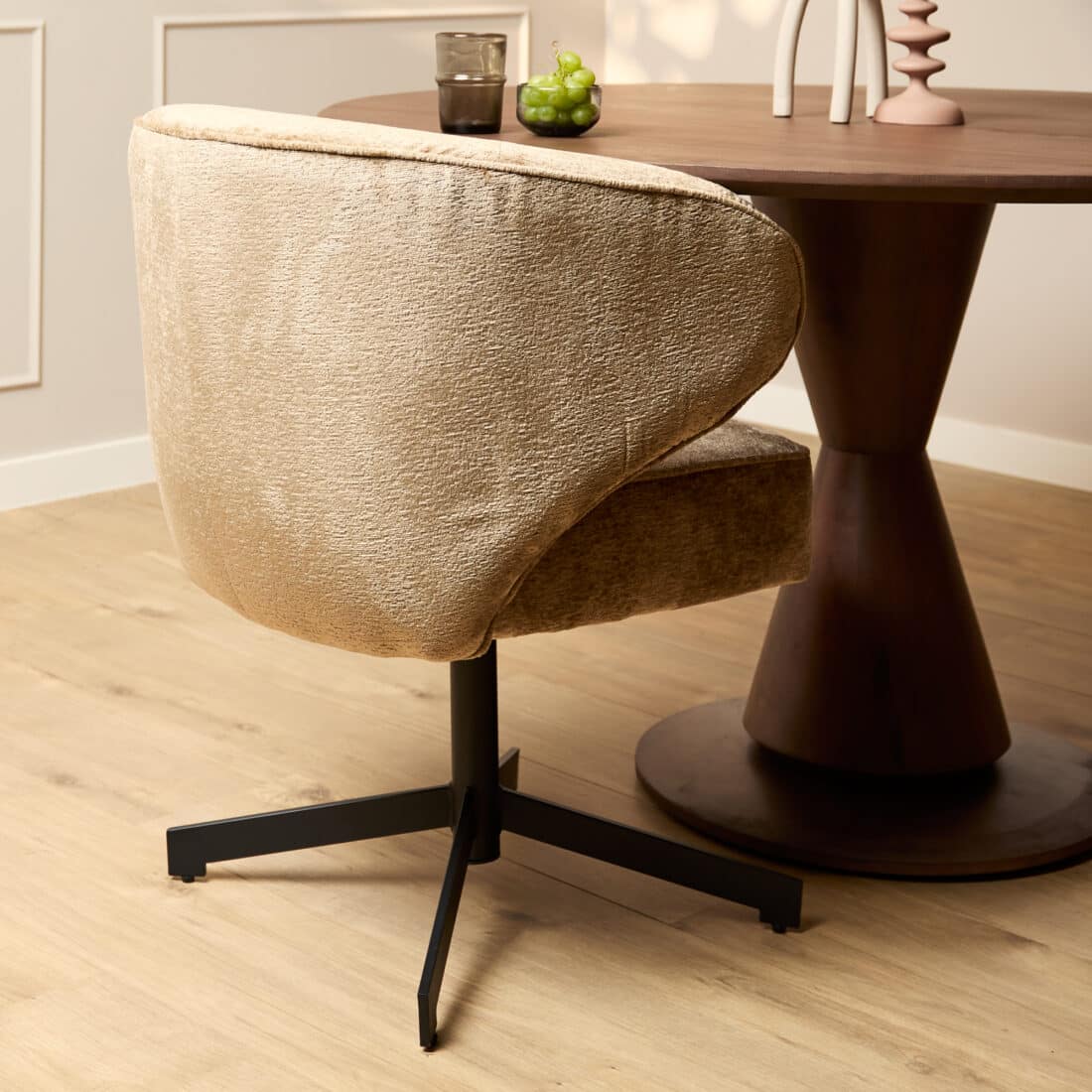 Starfurn Eetkamerstoel Persie Light Brown