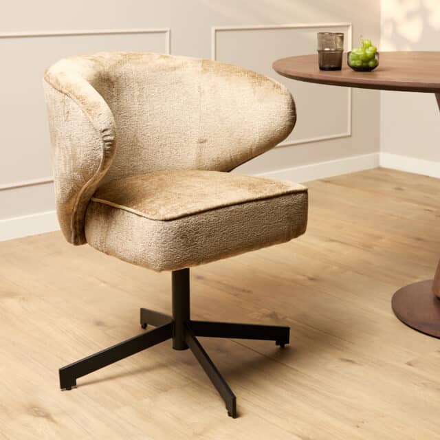 Starfurn Eetkamerstoel Persie Light Brown