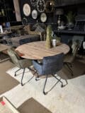 SHOWMODEL Tower Living set van 5 stuks armstoelen Saronno