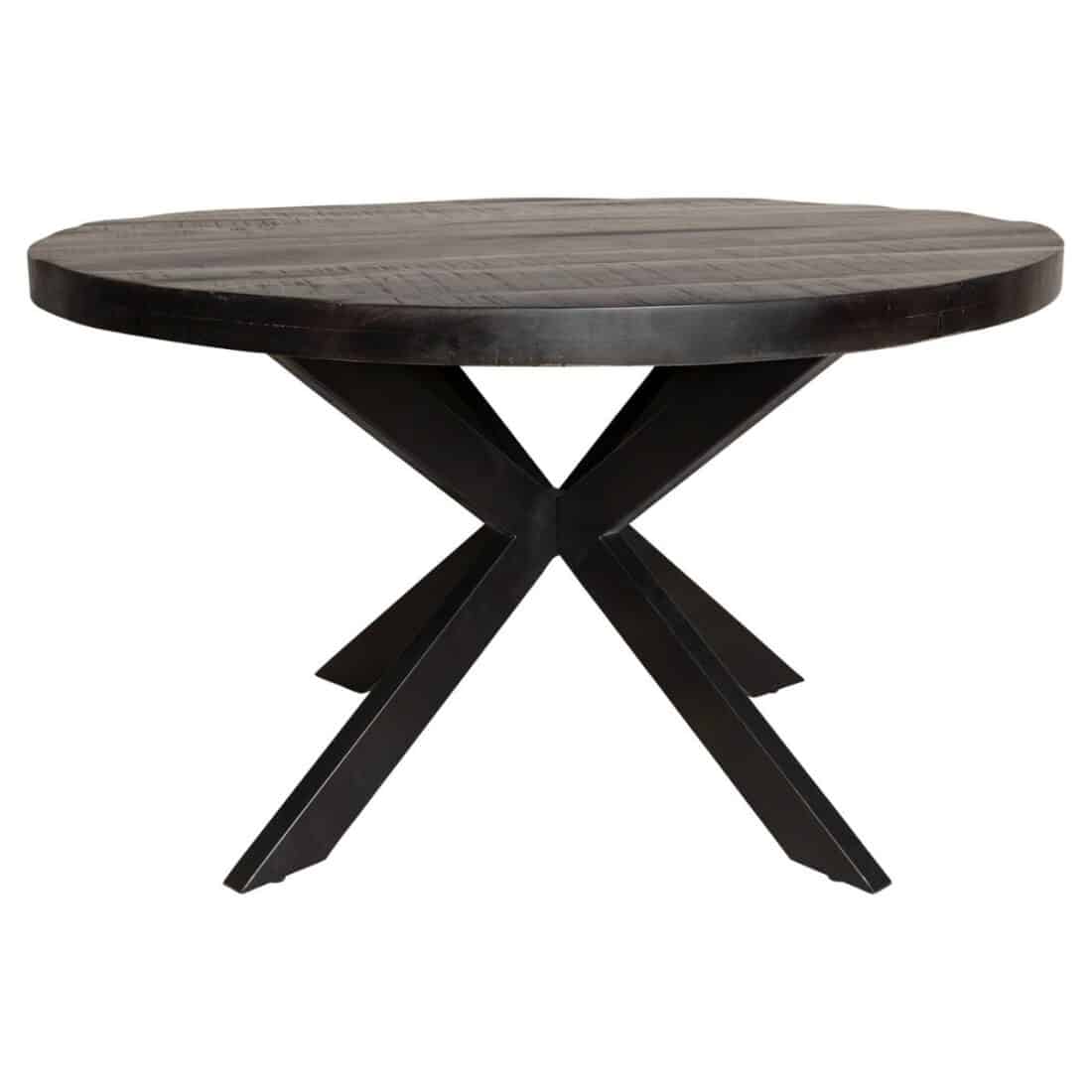 Starfurn Eettafel Denver Black rond