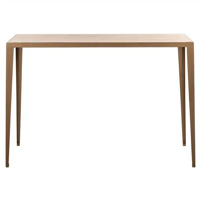 Voorkant Richmond Interiors wandtafel Severine 120x40x80,5 cm porselein