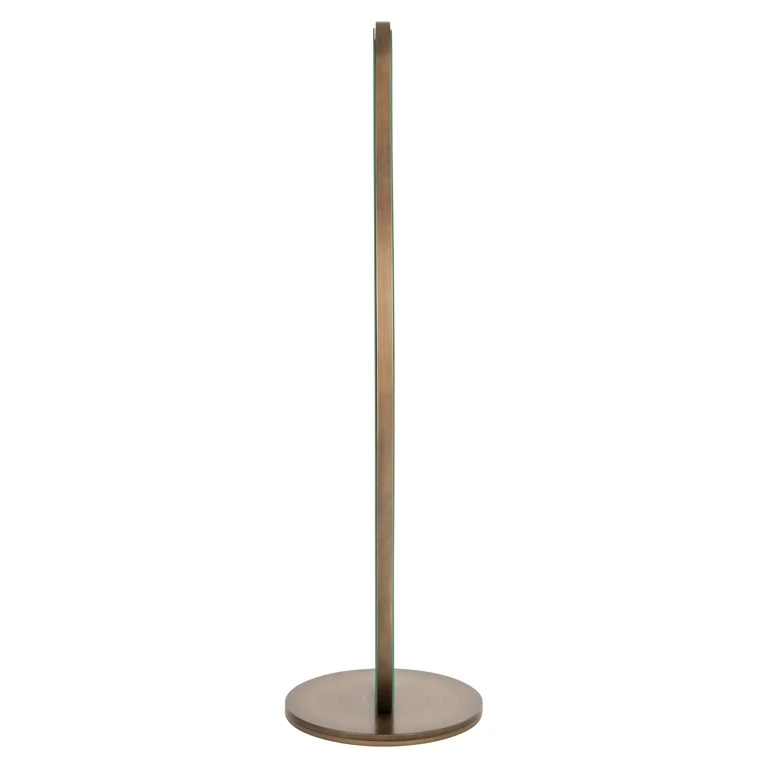 Zijkant Richmond Interiors spiegel Jalyce 80x55x192 cm geborsteld goud