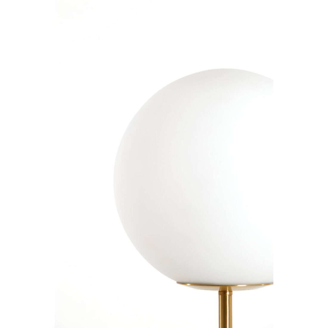 Light Amp Living Vloerlamp 25 215 156 Cm Medina Antiek Brons Glas Mat Wit