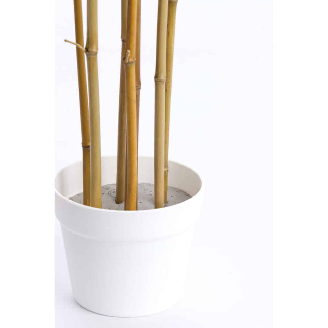detailfoto Light & Living ornament in pot 60x70x90 cm bamboo naturel+crème