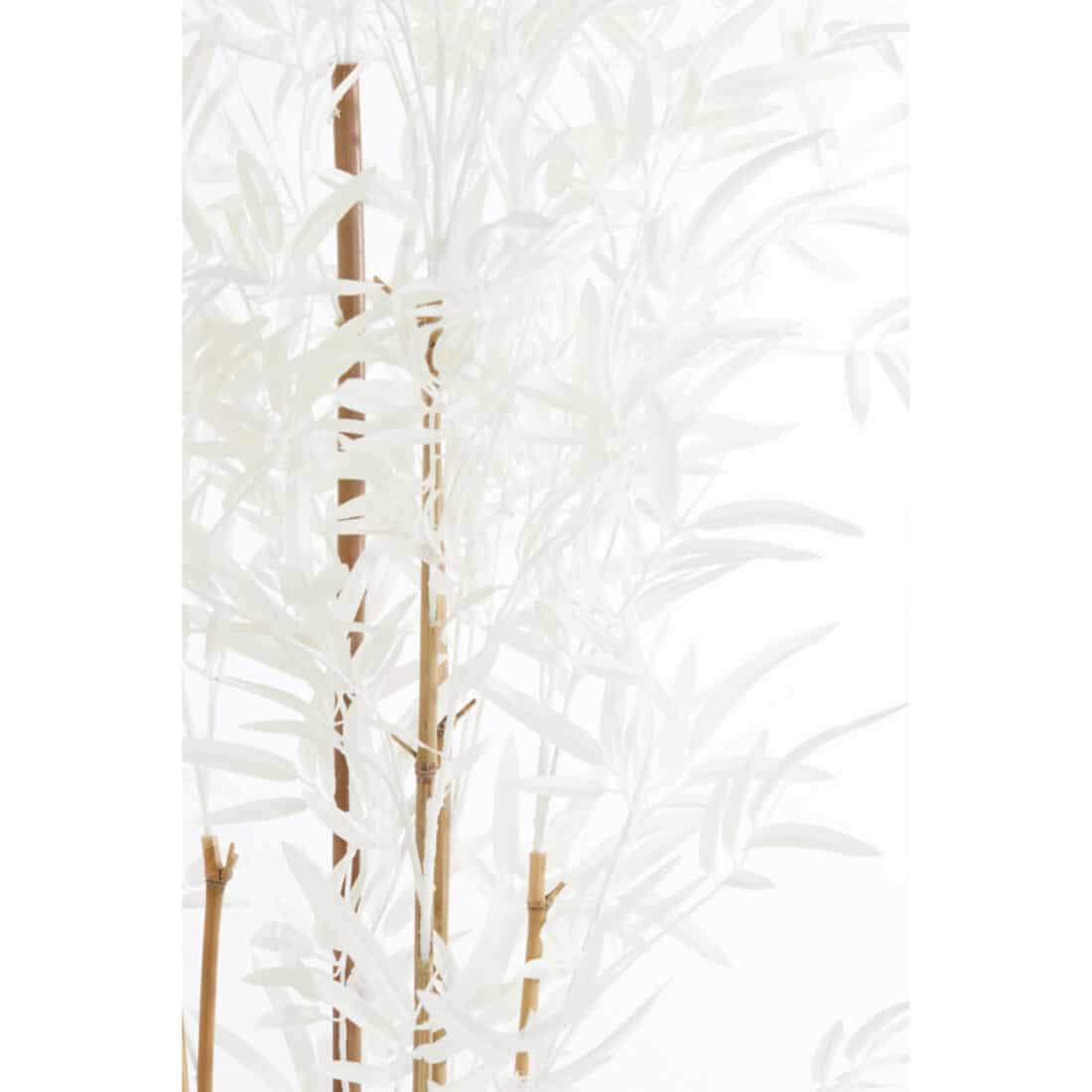 detailfoto Light&Living ornament in pot 60x70x180 cm bamboo naturel+crème