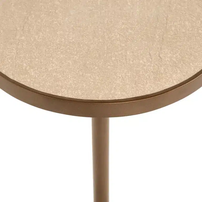 detailfoto Richmond Interiors bijzettafel Selly 35x35x65 cm keramiek