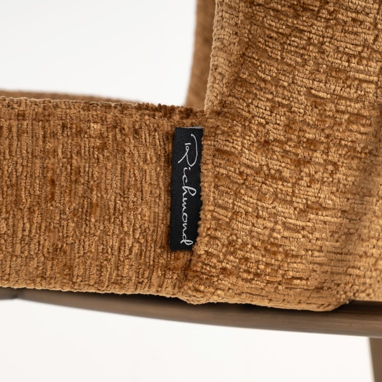 detailfoto Richmond Interiors eetkamerstoel Odarby cognac (Set van 2)