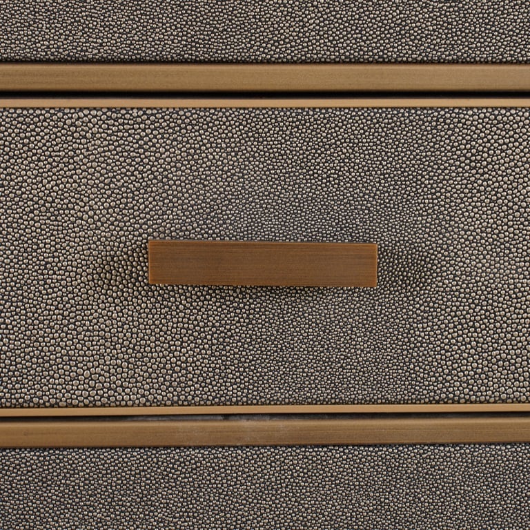Richmond Interiors Nachtkastje Bloomville 51x42x66 Cm Eiken