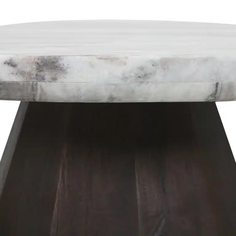 detailfoto Richmond Interiors salontafel Oberoy 80x80x41 cm marmer