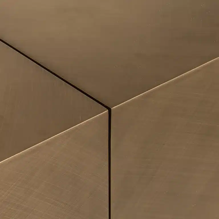 detailfoto Richmond Interiors spiegel Mayla 75x40,5x202 cm geborsteld goud