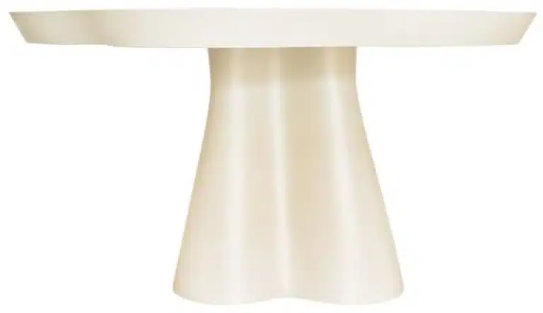 Richmond Interiors Indoor Outdoor Eettafel Urban Bloom 140 Cm Rond Sandstone