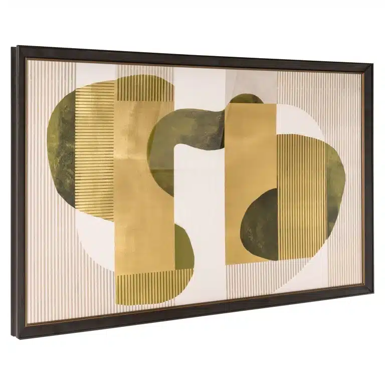 schuin Richmond Interiors Wall art Joylin groen