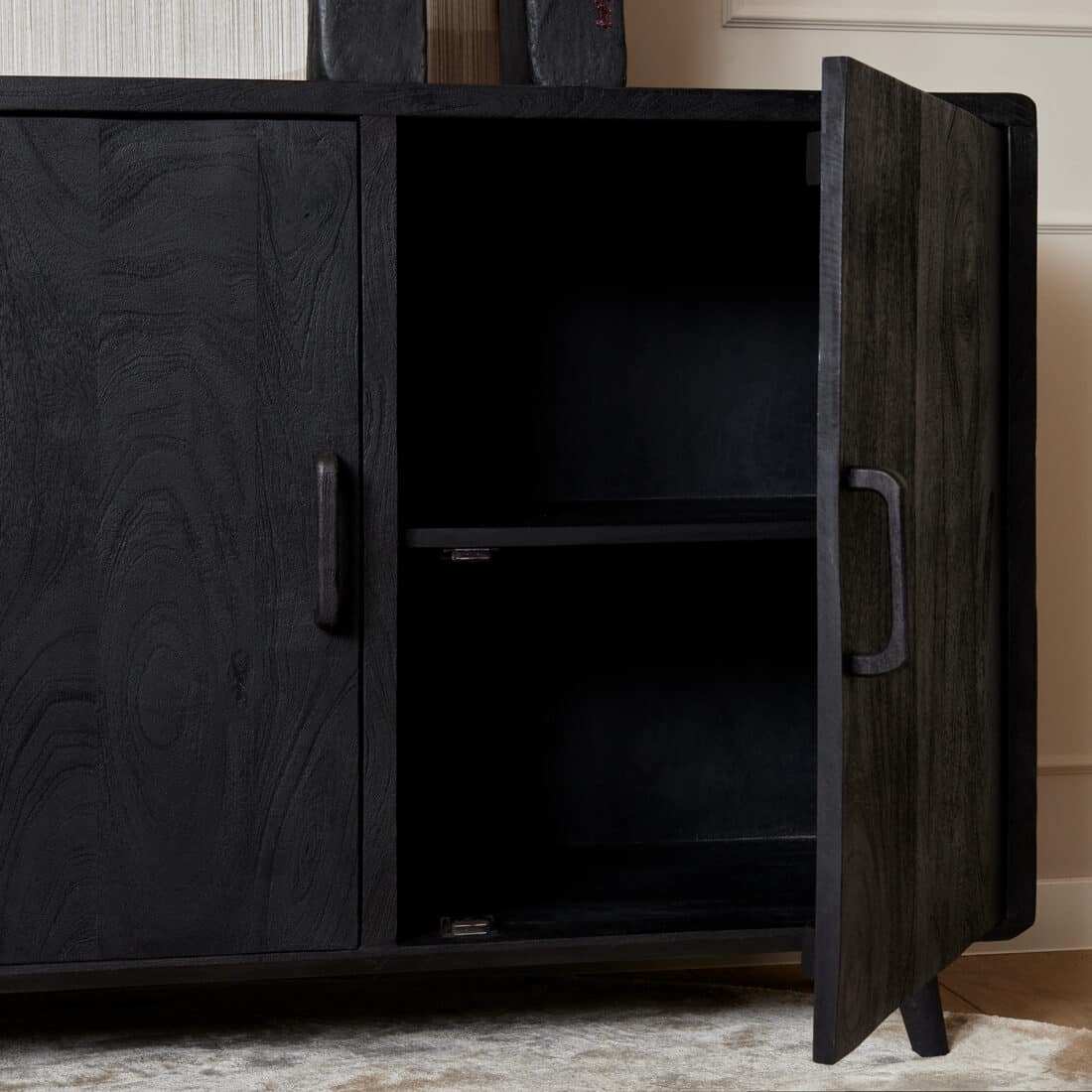 Starfurn Dressoir Omaha Black 180 Cm