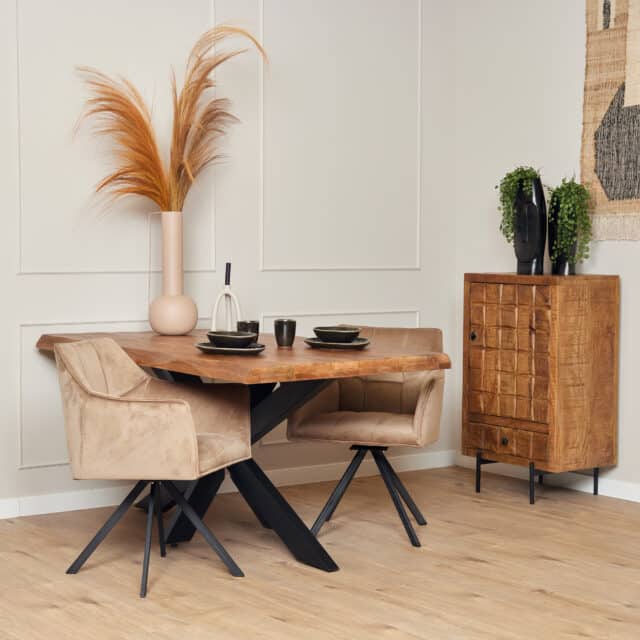 Starfurn Boomstamtafel Boston 160 Cm