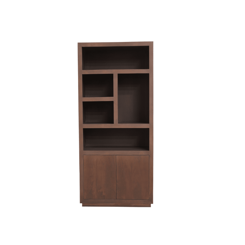 Starfurn Vakkenkast Brussel Walnut 90 Cm